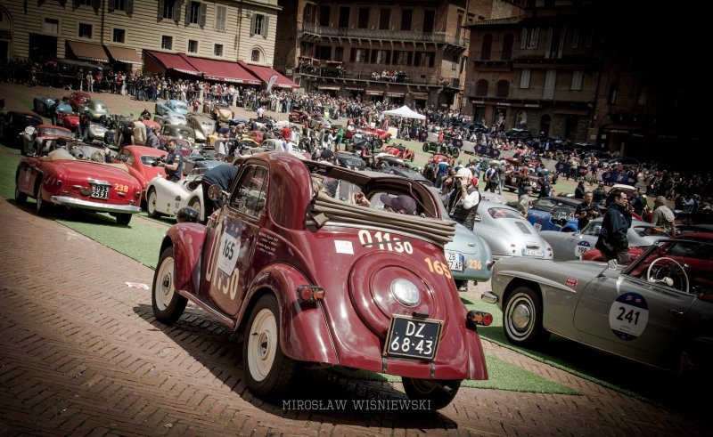 Mille Miglia 2019 - Siena, foto Miroslaw Wisniewski