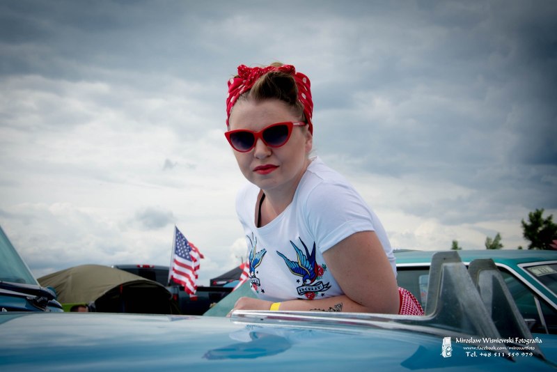 Sesja zdjęciowa z American Pin Up Girl, foto Miroslaw Wisniewski